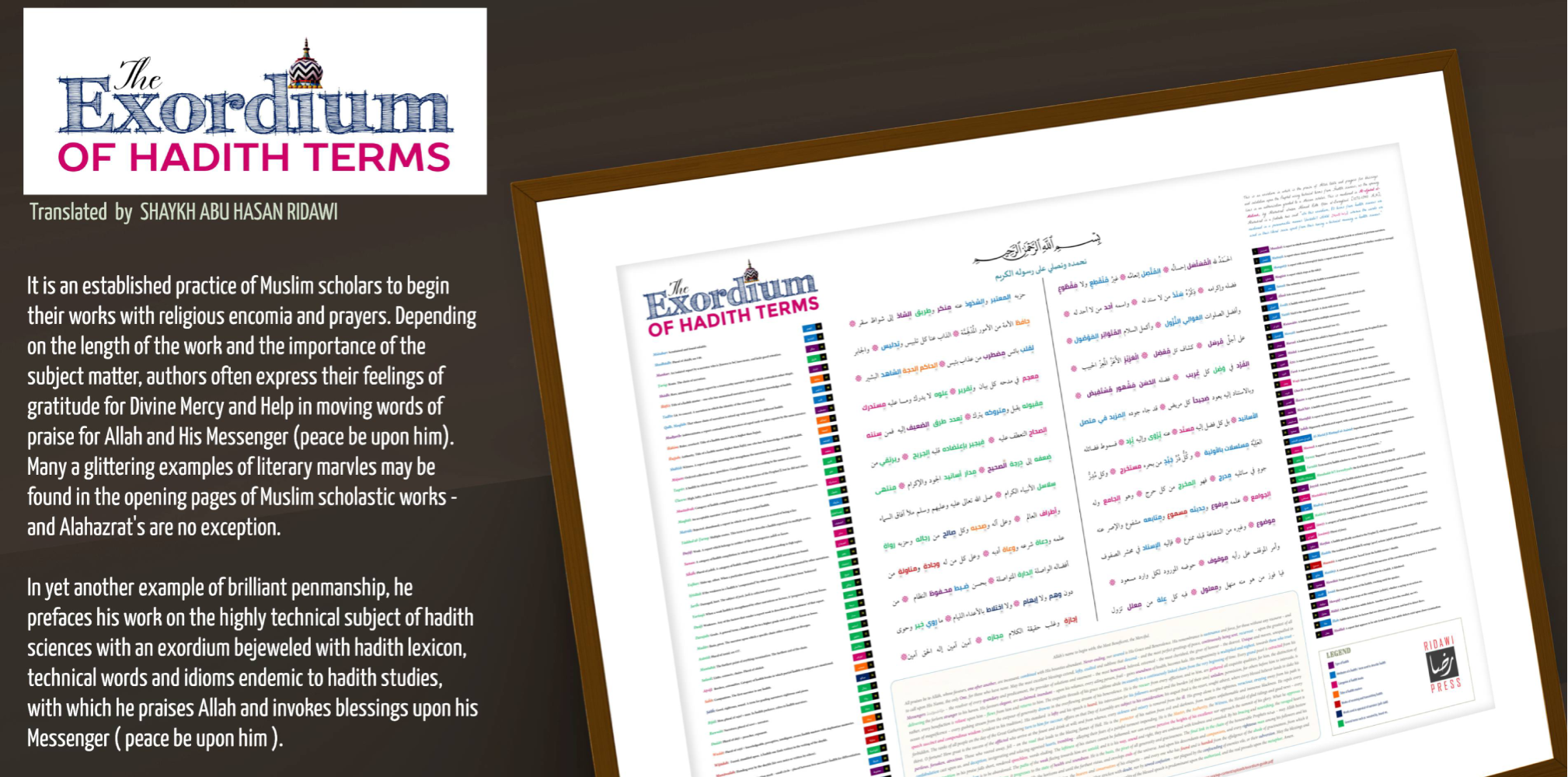 Infographic Release : The Exordium of Hadith Terms