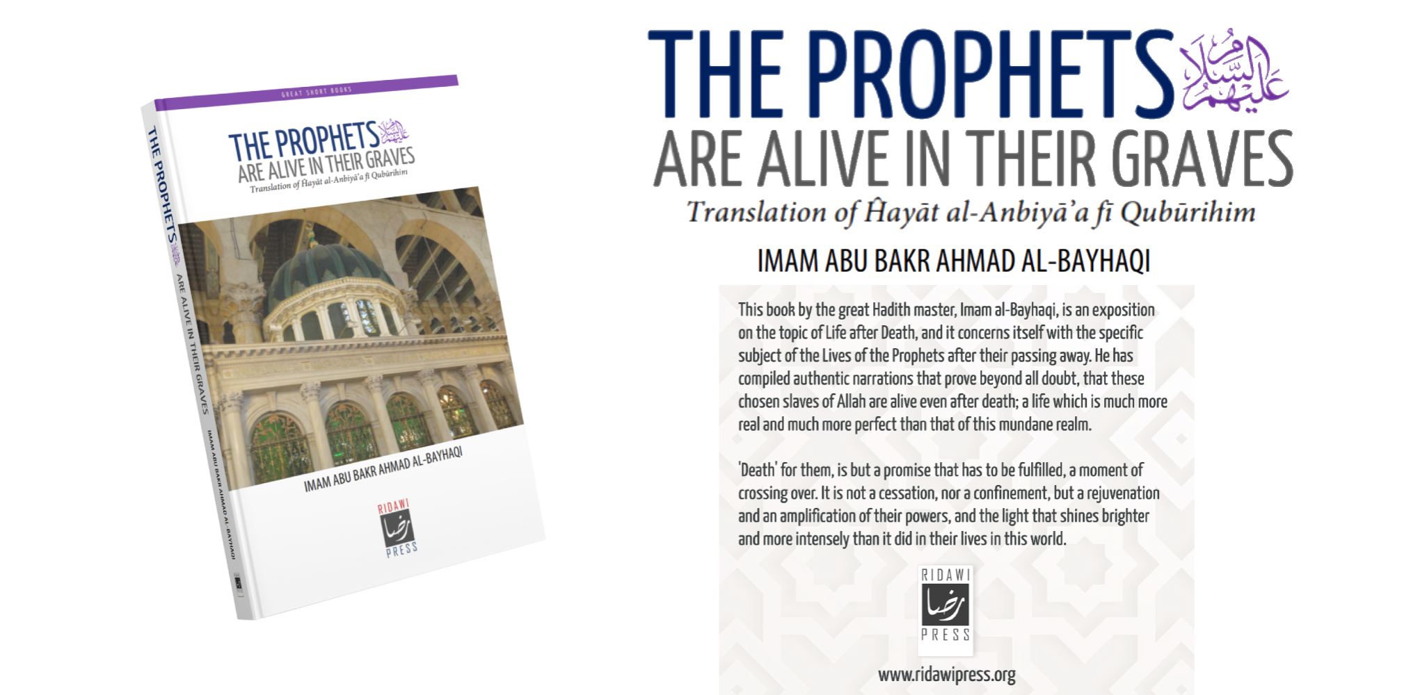 Book Release : The Prophets are alive in their Graves